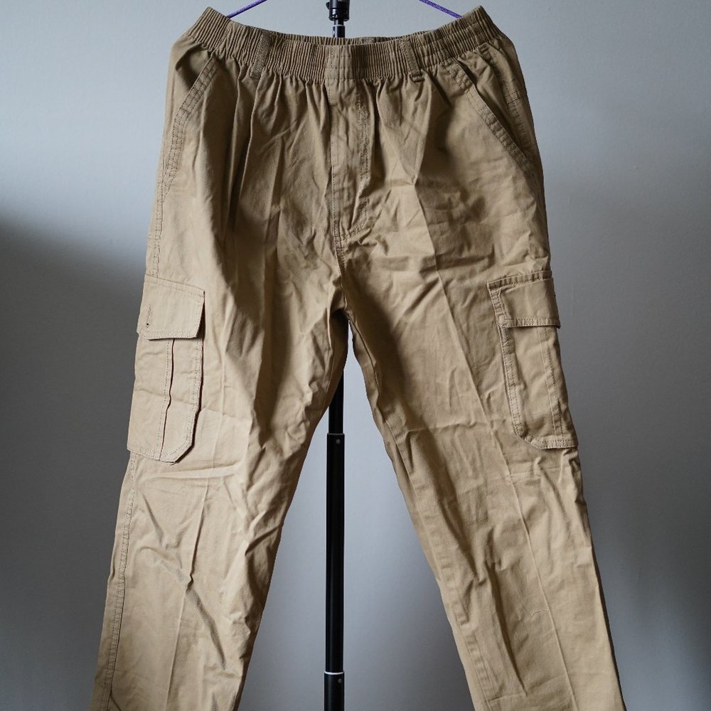 SHEIN Khaki Cargo Pants